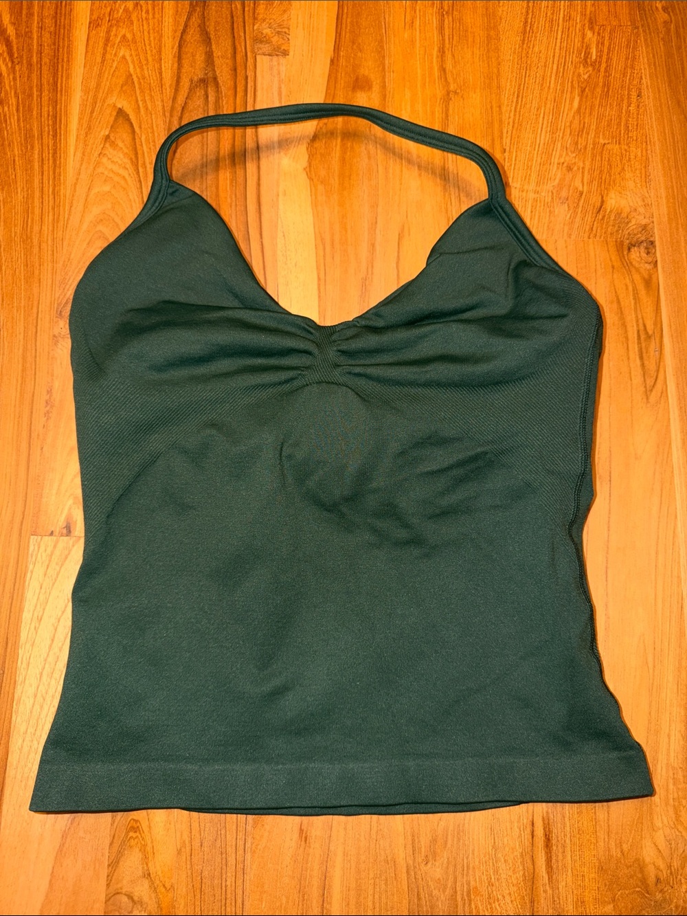 Women’s Alura Athletic compression Dark Green Halter Tank Top